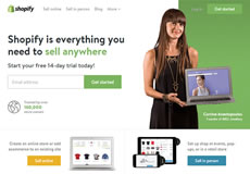 Shopify，一枚簡(jiǎn)潔清新的國(guó)外電子商務(wù)平臺(tái)網(wǎng)站